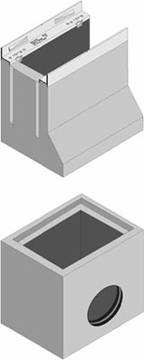 Пескоуловитель бетонный серии супер арт 8052